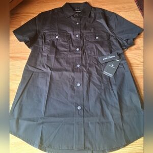 Kenneth Cole Black Mens Shirt,sz S, MSRP $59
